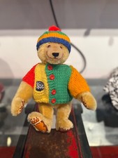 Steiff Dicky Bear 1930 Replica Bear with Homemade Outfit