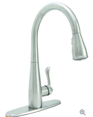 Premier 28445 Sanibel pull out spray kitchen faucet stainless steel