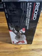 RIDGID K-45 Powered Drain Cleaner w/ Autofeed Technology K-45AF •Free Shipping•