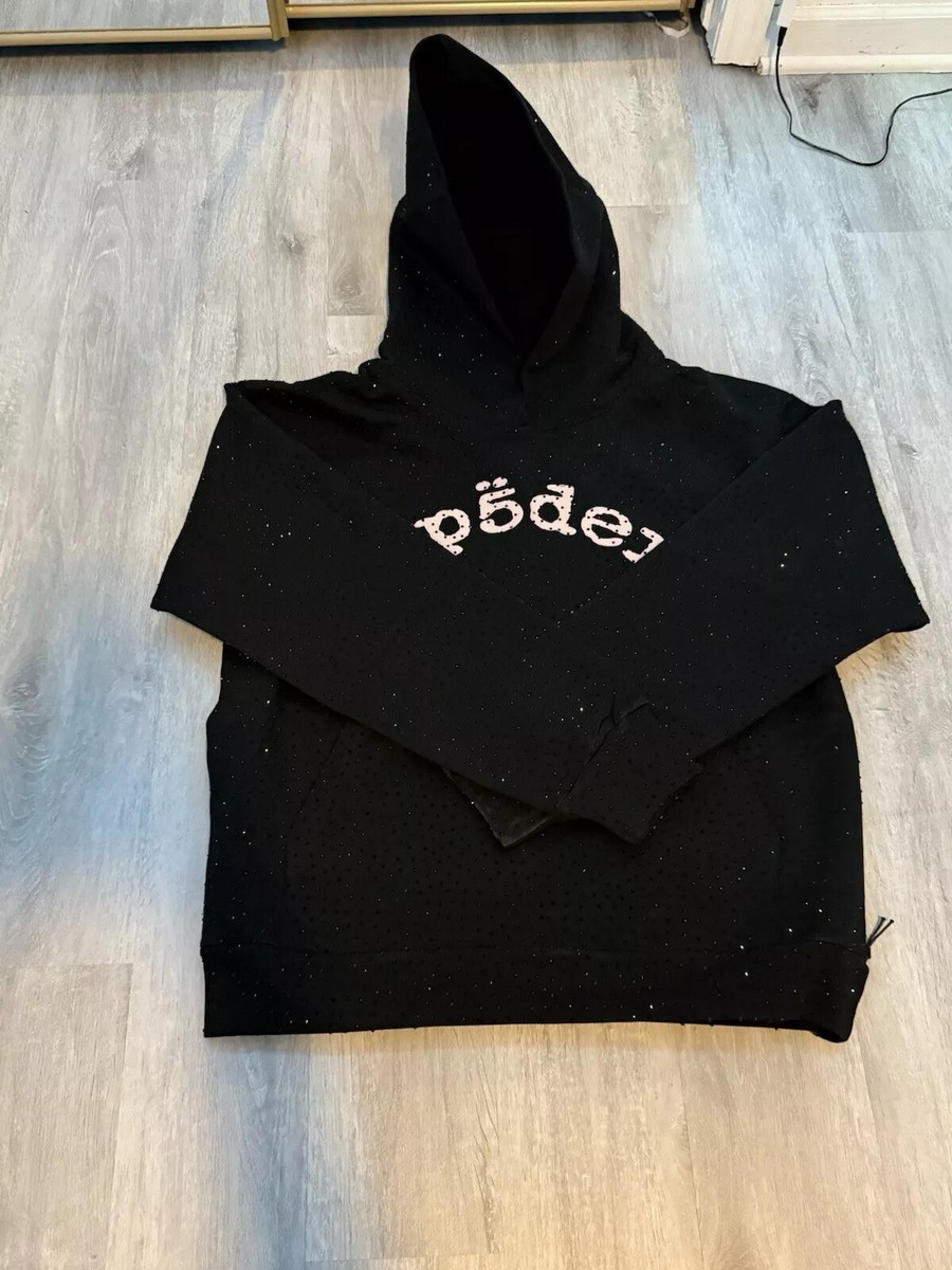 （正規品）sp5der vvs hoodie black s Sp5der VVS Hoodie Black Men's - FW24 - US