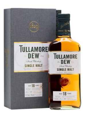 Tullamore Dew 18 Jahre Single Malt Whiskey   41,3% Vol./ 0,7 Liter 