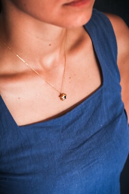 Star Pendant Necklace, Necklace For Women, Stainless Steel, Gift for her, Dainty