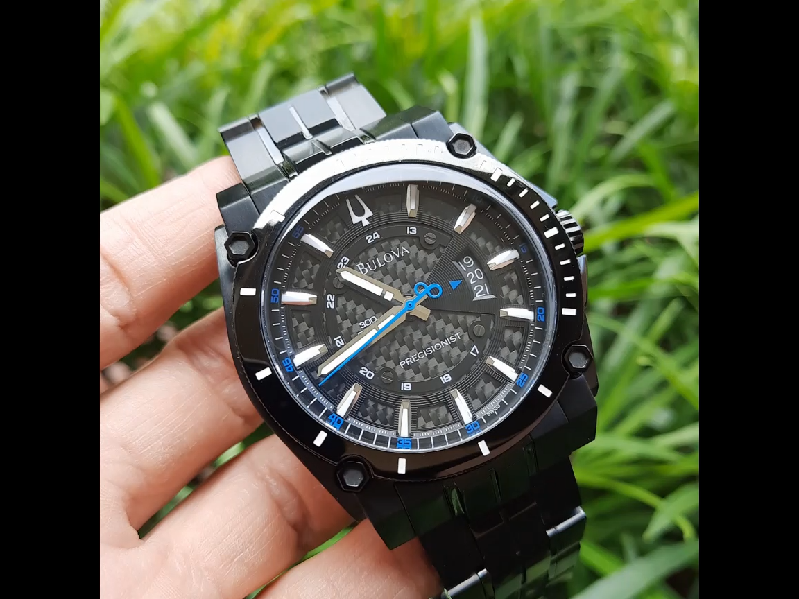 Bulova Precisionist swiss made quartz grand prix F1 watch ref