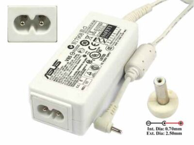 Ladegerät Original Netzteil für Asus Eee PC 1015pem - 19V 2.1A Weiß