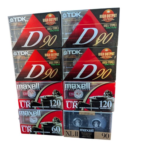 Lot De 2 Cassettes TDK AR Limited Edition 60 Et 90 Minutes - Scellées, Neuves