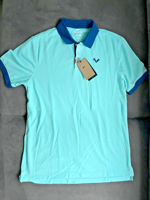 Nike Dri Fit Rafa Nadal Tennis Polo DD8532-482 Gr.M NEU