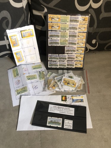 Briefmarken BRD ATM Höchstwert 9995 Pfg. plus Tütchen und Steckkarte 140