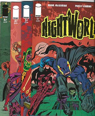 NightWorld #'s 1-4 Image Comics Mini-Series (2014) NM/M New