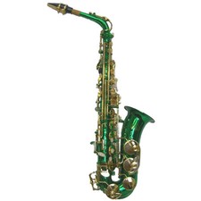 HOLIDAY SALE "Sky" Green Alto Saxophone w Backpackable Case LIMITED TIME
