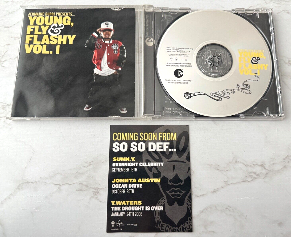 洋楽 Jermaine Dupri Young, Fly & Flashy Vol.1 Jermaine Dupri Young Fly & Flashy Vol. 1 CD ORIGINAL 2005 Virgin