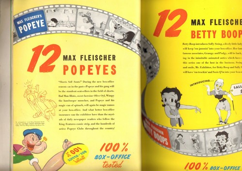 Motion picture Herald Movie Trade magazine-Sept 10 1938-Popeye Betty Boop ---13 - Imagen 6 de 8