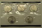 2005 D Bu State Quarters Satin Finish in Mint Cello, 5 coins, Free Shipping