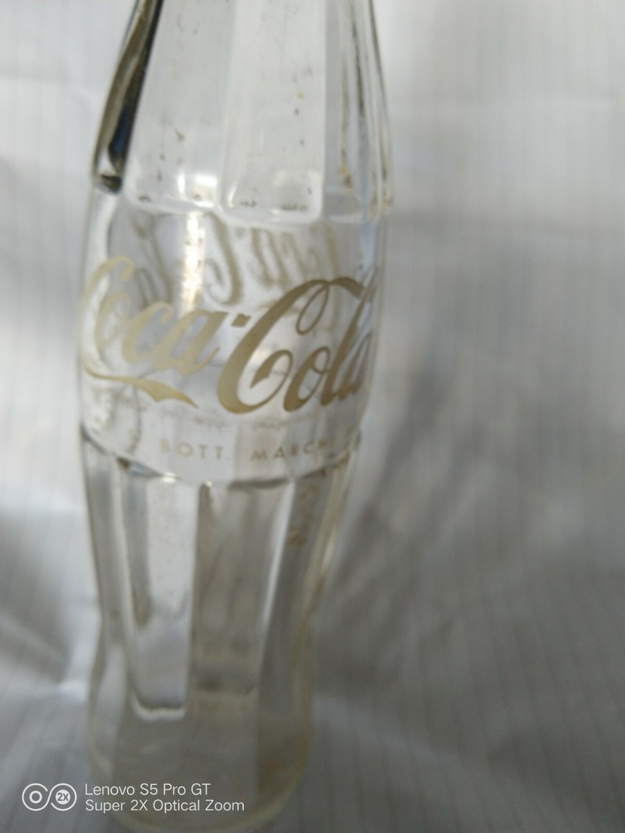 Bottiglia Coca Cola 5-1965 Nome e Marchio