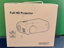 Full HD Mini Projector with Tripod, Mirror WIFI, 1080P Smartphone TV USB Laptop