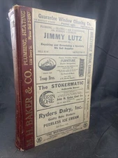 Antique Boyd's City Directory 1935 Harrisburg & Steelton PA , 838 pp, Genealogy