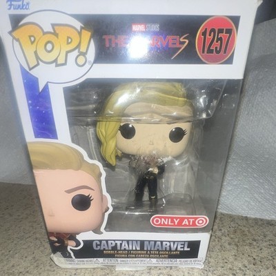 Funko Pop! Vinyl Marvel The Marvels Captain Marvel #1257 Target Exclusive