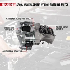 Solenoid Spool Valve For Honda Accord Civic CR-V Acura RSX VTEC  15810-RAA-A01
