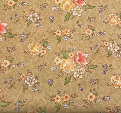 Annabelle by Leslie Gladman P&B Textiles Floral Cotton Quilting Fabric 2 yards