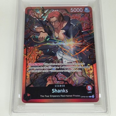 Shanks OP09-001 Alt Art Leader ST23 Starter Deck Foil Holo One
