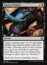 x4 Rush of Vitality - Kaladesh - NM - MTG