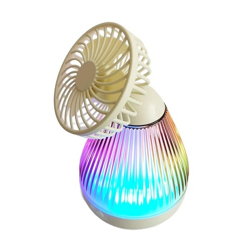 3-in-1 Bluetooth Speaker Cooling Fan with Ambient Light Combo Portable hot' - Picture 3 of 11