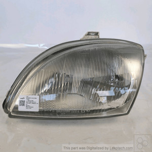 46514925 Projektor Links FIAT 600 (1E) 1.1 50th Anniversary Ber. 3p/b/1108cc