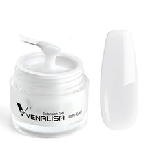 VENALISA Builder Nail Gel, 50Ml Milky White Hard Gel for Nails Extension Gel Nai