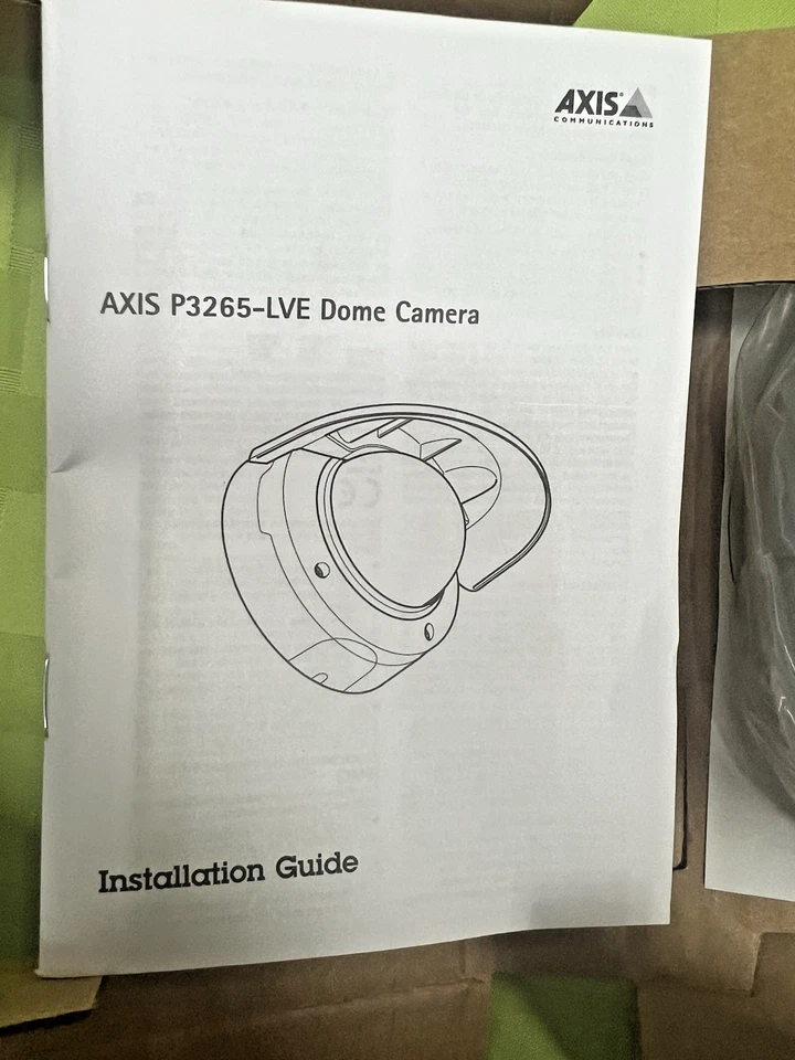 Cámara domo de red exterior Axis Communications P3265-LVE 1080p 02328-001 NUEVA EN CAJA Foto 3 de 4