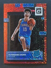 2022-23 Panini Donruss Optic Red Sparkle #220 Ousmane Dieng