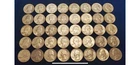 Washington silver Quarters Roll of 40 Mixed Dates, 90% Silver, $10 FV