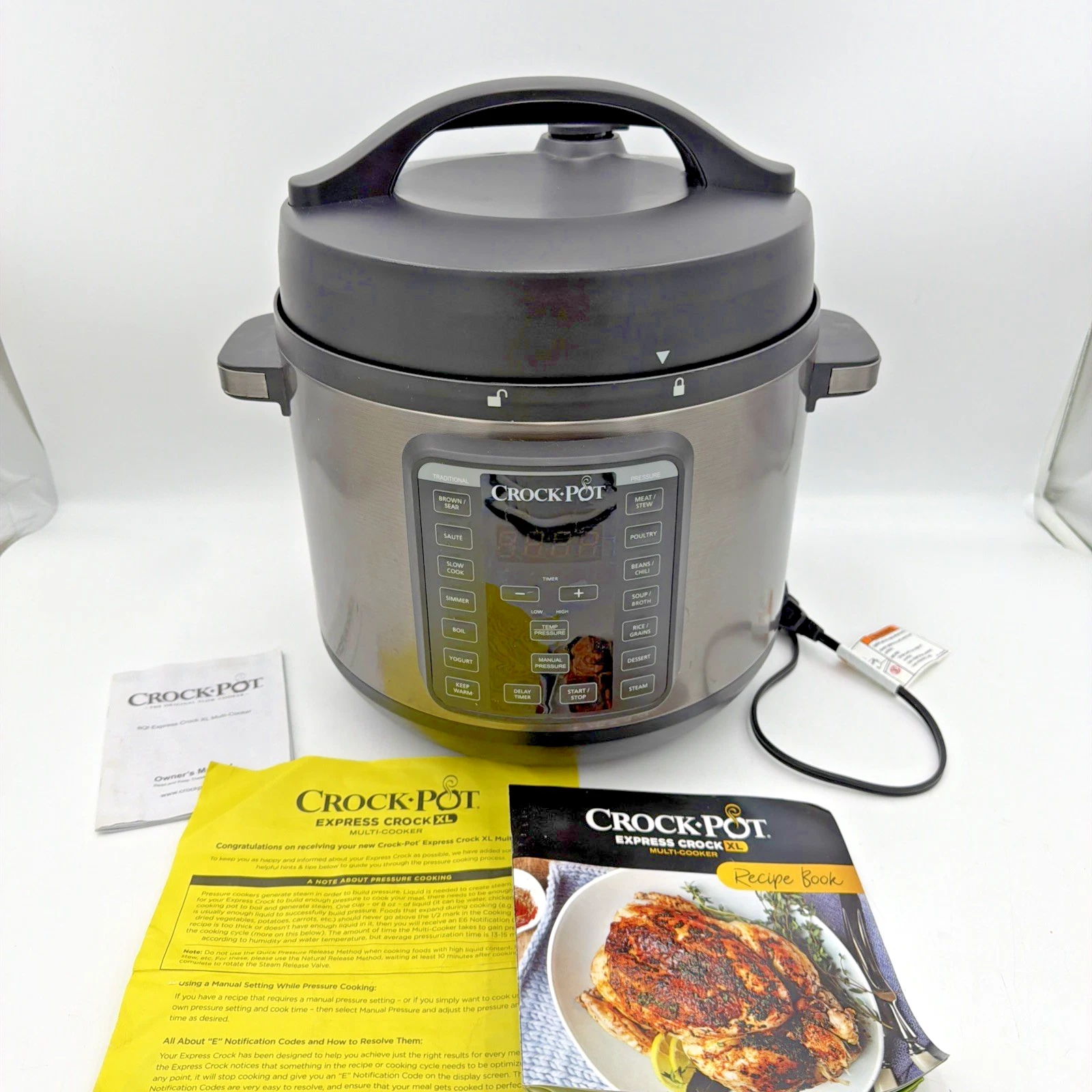 Crock-Pot 8 Qt Multi-Use XL Express Crock Programmable Slow & Pressure Cooker
Opens in a new window