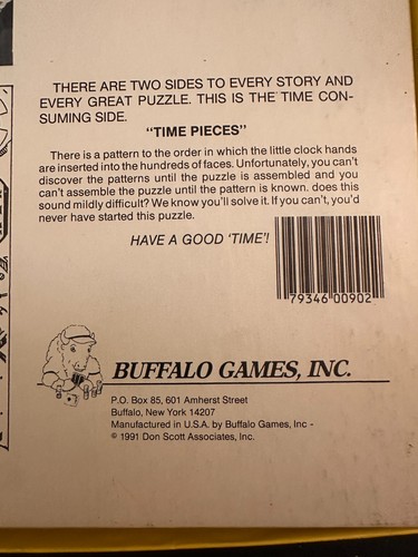 THE GREATEST JIGSAW PUZZLE OF ALL TIME [Third Episode 1991 - 512 pcs Two Sided] - Picture 6 of 7