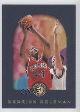 1995-96 Skybox E-XL Blue Derrick Coleman #61 0a1