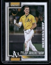 2026 Topps Celebration - Tyler Soderstrom - #225 Walk This Way - Athletics