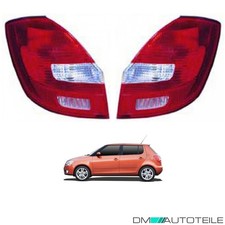 OE Depo/TYC Rückleuchten SET passt für Skoda Fabia II Limo Combi 542 ab 07-14