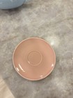 Lu-Ray Pastels Ceramic Dinnerware Lot: Plates, 2 Cups & Gravy Boat USA 1930s — photo 4