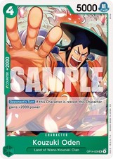 One Piece Kouzuki Oden (OP14-026/237) OP14 The Azure Sea's Seven NM