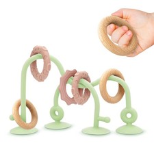 Suction Cup Sensory Bath Toys - 24hr Strong Hold Play Activity for Babies, Si...