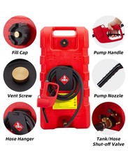 Gravee 15 Gallon Fuel Caddy Portable Gas Tank Diesel Fuel With Transfer Pump Gravee 15 Gallon Fuel Caddy Portable Gas Tank Diesel Fuel With Transfer Pump