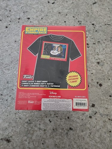 Funko Pop Star Wars 40th The Empire Strikes Back T-Shirt Box Adult XL New Sealed - Picture 3 of 7