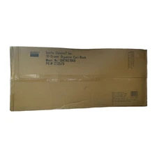 Seville Classics Large 10-Drawer Industrial-Strength Organizer Cart, Black