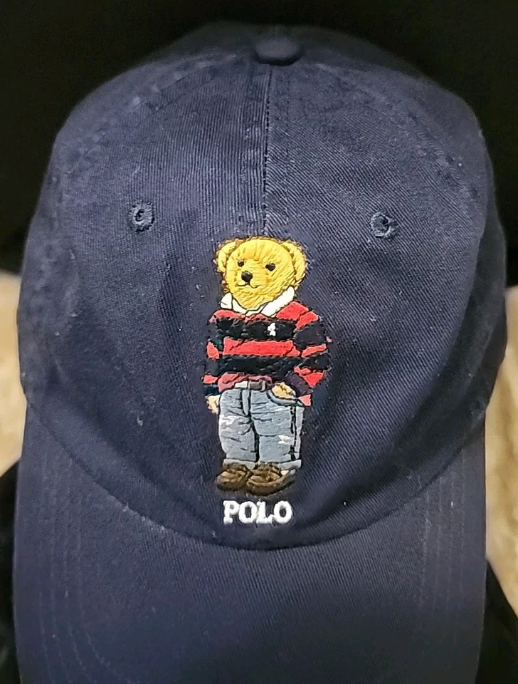 Polo Ralph Lauren Hombres Polo Oso Sarga Gorra de Pelota Azul Talla Única Ajustable Foto 2 de 4