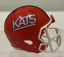 Custom Sam Houston Kats Pocket Pro Helmet Orange Conference-USA