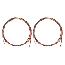 2PCS Guitar Binding Purfling Strips Celluloid Decorative Strip For Guitars