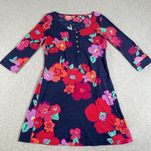 Lilly Pulitzer Dress Women’s Small Floral Bloomcore Resort Soirée Shower Preppy - Picture 1 of 9