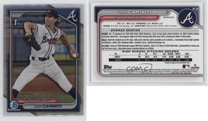 2024 Bowman Draft Chrome Refractor Cam Caminiti #BDC-20