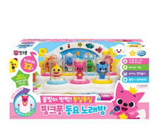 Pinkfong Korean Nursery Rhyme Karaoke Baby Shark Toy Sound-Activated Kid Toy