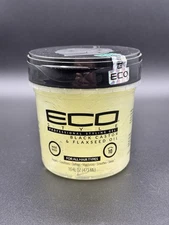 Eco Styler Black Castor & Flaxseed Oil Styling Hair Gel Max Hold 8fl oz