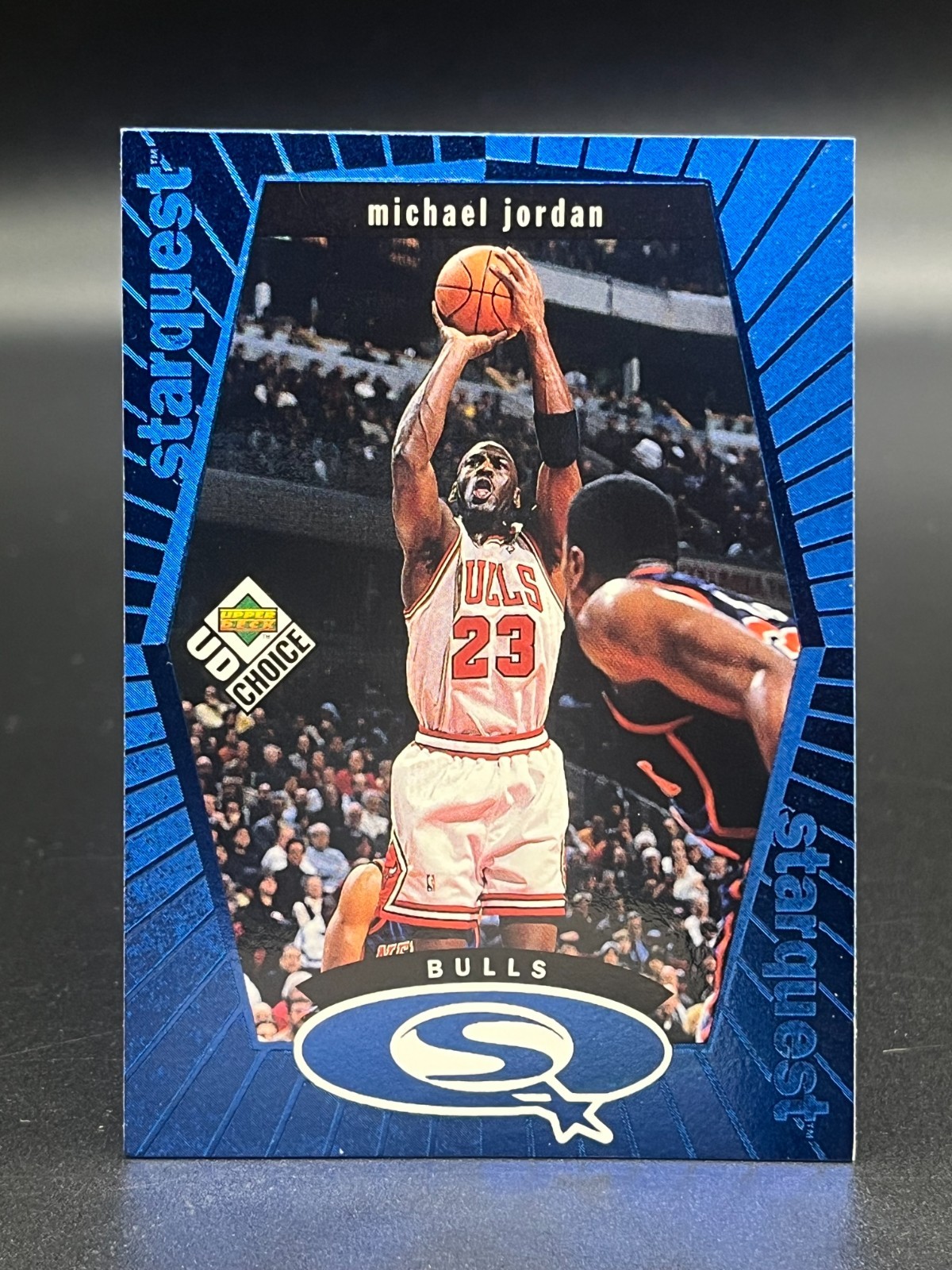 1998-99 UD Choice #SQ30 Michael Jordan StarQuest Blue