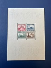 DR 1930 &bdquo;IPOSTA&ldquo; Block 1  * gepr&uuml;ft Schlegel bpp